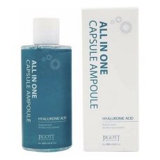 Jigott Сыворотка для лица с гиалуроновой кислотой / All In One Hyaluronic Acid Capsule Ampoule, 200 мл