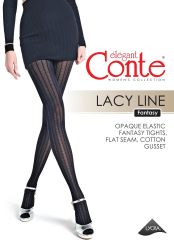 LACY LINE Conte elegant Колготки nero