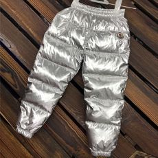 Дутые детские штаны металлик, 6 расцветок