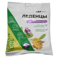 Леденцы ABC Healthy Food на основе трав с витамином С Альпийский мед 60 г