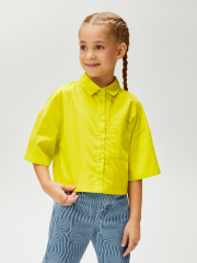 20230270002 Блузка детская для девочек Coburg лайм ACOOLA Kids