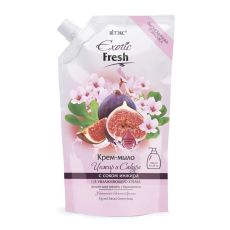 027157	 Vitex Exotic Fresh Juise. Крем-мыло «Инжир и сакура», дой-пак 750мл