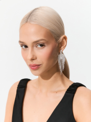 10206220341 Серьги жен. Eywa серебристый CONCEPT CLUB Women