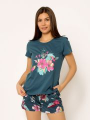 325100 Fleurtex Пижама Петроль