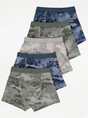 Camouflage Trunks 5 Pack