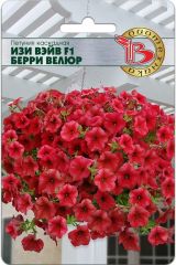 Петуния каскадная Изи Вэйв F1 Берри Велюр