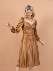 489826 Stilla Платье корица