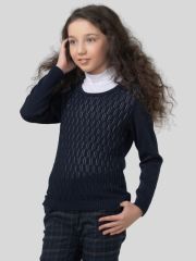 Джемпер для девочек 7061 м.синий VAY