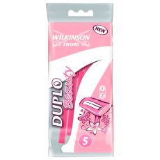 Станок для бритья одноразовый Schick (Wilkinson Sword) DUPLO Beauty (5шт.) для женщин