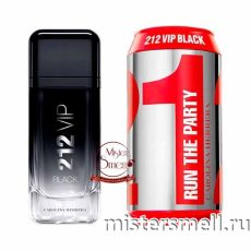 Высокого качества Carolina Herrera - 212 VIP Black Run the Party, 100 ml