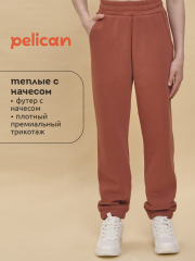 UFPQ4323 Брюки детские Терракотовый(44) Pelican