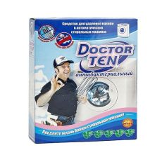 023399  Doctor TEN-Антибактериальный. Средство для удаления накипи в автом. стиральной машине, 200г