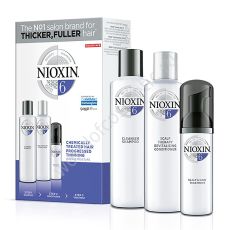 Nioxin System 6 Hair System Kit XXL Набор (Система 6) для заметно редеющих жестких, химически обработанных или натуральных волос, 700мл