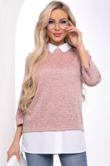 347355 LT Collection Джемпер розовый