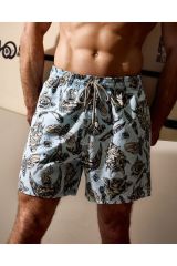 OXO-3275 Шорты OXOUNO Tattoo blue