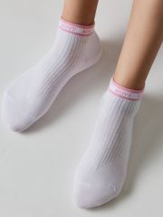 13С-34СП CONTE-KIDS Носки белый-розовый