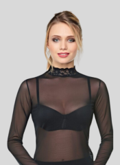 1195 Женская кофта Belinay Черный