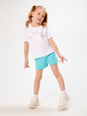 20230420009 Шорты детские для девочек Utro мятный ACOOLA Kids