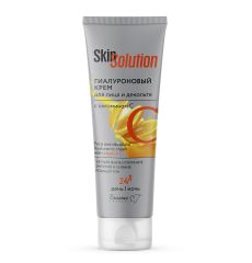 033432  Белита-М Skin Solution. Гиалуроновый крем для лица и декольте с витамином С, 100 мл