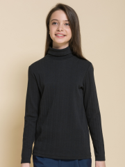 GFJS8195 Джемпер для девочек Черный(49) Pelican