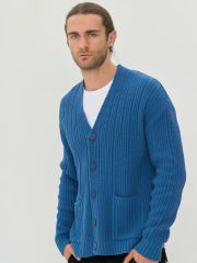 Кардиган мужской 5232-11047 деним VAY