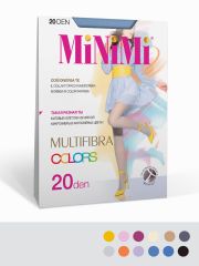 MULTIFIBRA COLORS 20 3D Minimi Колготки Grigio Chiaro (Серый);Blu (Синий);Jeans (Синий);Ambra (Бежевый);Fumo (Серый);Bordo (Бордовый);Lilla (Фиолетовый);Nero (Черный);Pesca (Оранжевый);Terracotta (Ора