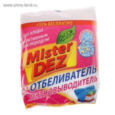 519082 Отбеливатель Mister Dez, порошок, для тканей, кислородный, 300 г