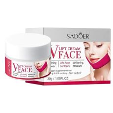 SADOER Омолаживающий крем для лица с лифтинг эффектом V Lift Face Cream, 30гр. Арт.: 2717 Крем идеально подстраивается под тон кожи и скрывает недостатки. Легкое, практически невесомое покрытие эффект