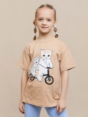 501325 BATIK Футболка Бежевый