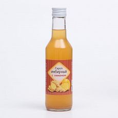 5309693 Сироп имбирный с лимоном на фруктозе, 250 мл