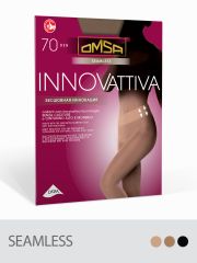 INNOVATTIVA 70 (бесшовные) Omsa Колготки Nero (Черный);Daino (Бежевый);Caramello (Бежевый)