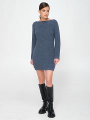 489477 Stilla Платье серо-голубой