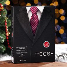 2925220 Подарочный набор Q.P. №1114 new boss: шампунь, 250 мл + гель для душа, 250 мл