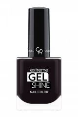 Лак-гель для ногтей GR Extreme Gel Shine Nail Color - 074 Shine Чёрный (074)