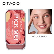 Многофункциональная палитра для макияжа O.TWO 3в1 Pick Me! 10g №04 Berry