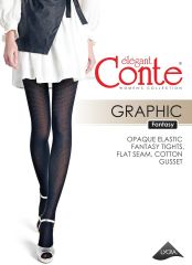 GRAPHIC Conte elegant Колготки nero