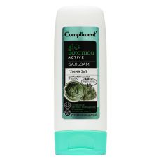 Бальзам для кожи головы и волос Compliment Bio Botanica Active Глина 3 в 1 200 ml