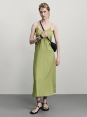 ZR2506012903-12 платье женское зеленый ZARINA