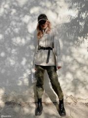 CITY CHIC Conte elegant Брюки olive