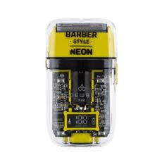 Dewal Шейвер для проработки контуров и бороды / Barber Style Neon Yellow, аккум,, 7000 обмин. 2 бр.гол