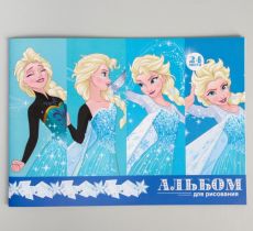 Альбом для рисования А4, 24 л., Frozen, Холодное сердце 4979364