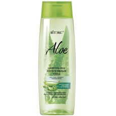 027535  Vitex Aloe 97%.Шампунь-elixir с алоэ «Интенсивный уход» для сухих, ломких и тусклых волос, 400 мл