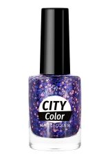 Лак для ногтей GR City Color Nail Lacquer (101-112) - 111 City Фиолетовый (111)
