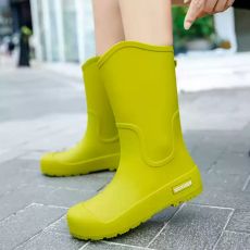 Облегчённые женские сапоги из PVC, 4 цвета