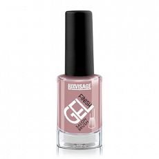028770 LuxVisage Gel finish. Лак для ногтей тон 16 Тёмно-бежевый
