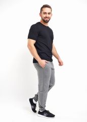 153272 CLEVER Брюки меланж серый