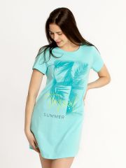 324796 Fleurtex Туника Бирюзовый