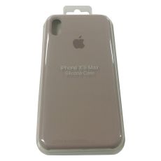 Силиконовый чехол для iPhone XS MAX серый