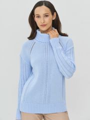 Свитер женский 9242-94056 Голубой NEWVAY