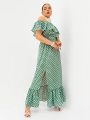 519580 ОПТМОДА Платье Фисташка